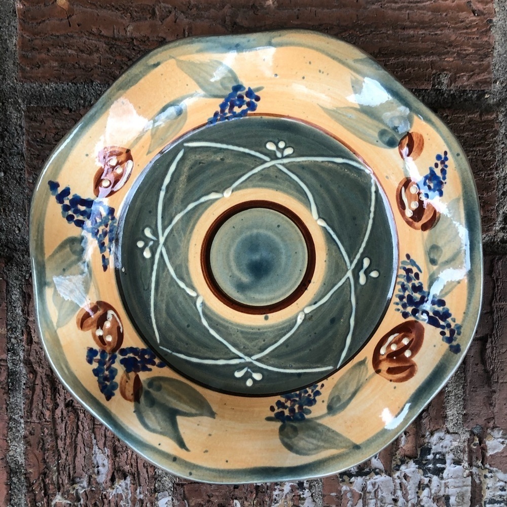 Chaumiere Nanette Vacher For Centrum Small 7.25” Dessert Plate